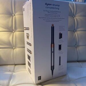 Dyson Airwrap Complete Long Styling Set in White, Silver and Copper